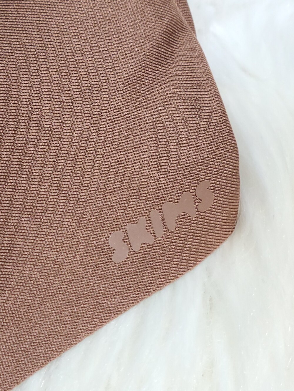 SKIMS Body Core Sculpt Thong Bodysuit Brown Jasper Women XS NEW - Picture 3 of 6